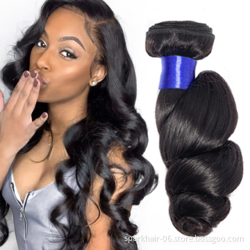 9A Remy Loose Wave 3/4 Bundles Vietnamese Virgin Human Hair Weave Extensions Straight Natural Deep Loose Wave Raw Remy Hair